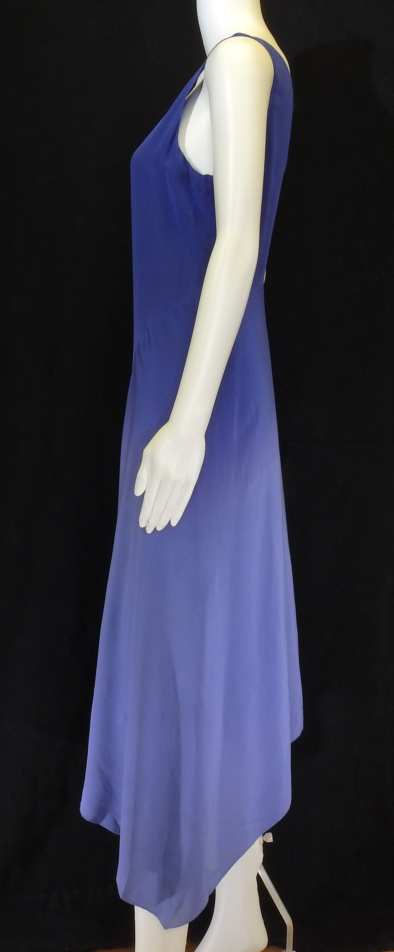 Ombre Sleeveless Handkerchief Dress <br /> Size: M